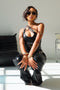 Strapped Luxe One Shoulder Jumpsuit